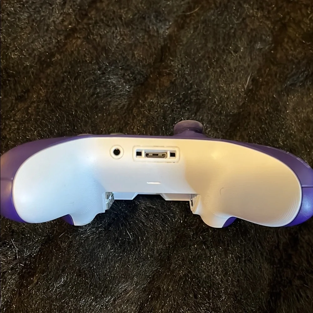 Xbox Series X|S Purple White Wireless Controller OEM Missing Cover